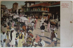 Null Bazaar( Street Scene ), Bombay.